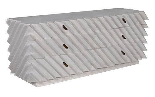 Noir Furniture - Hikaru Dresser in White Wash - GDRE247WH - GreatFurnitureDeal