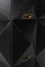NOIR Furniture - Allegra Dresser in Hand Rubbed Black - GDRE248HB - GreatFurnitureDeal
