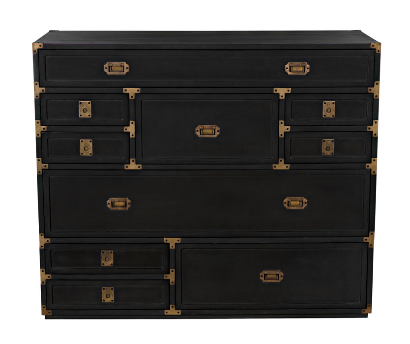 Noir Furniture - Charles Chest in Pale - GDRE249P - GreatFurnitureDeal