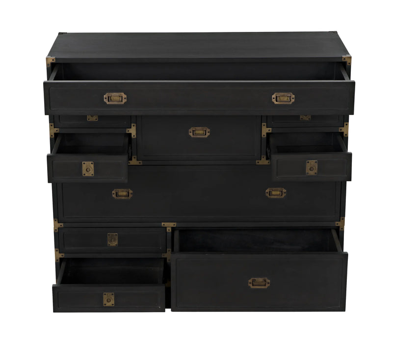 NOIR Furniture - Charles Chest in Pale - GDRE249P