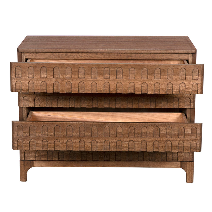 Noir Furniture - Regent Sideboard in Dark Walnut - GDRE252DW - GreatFurnitureDeal