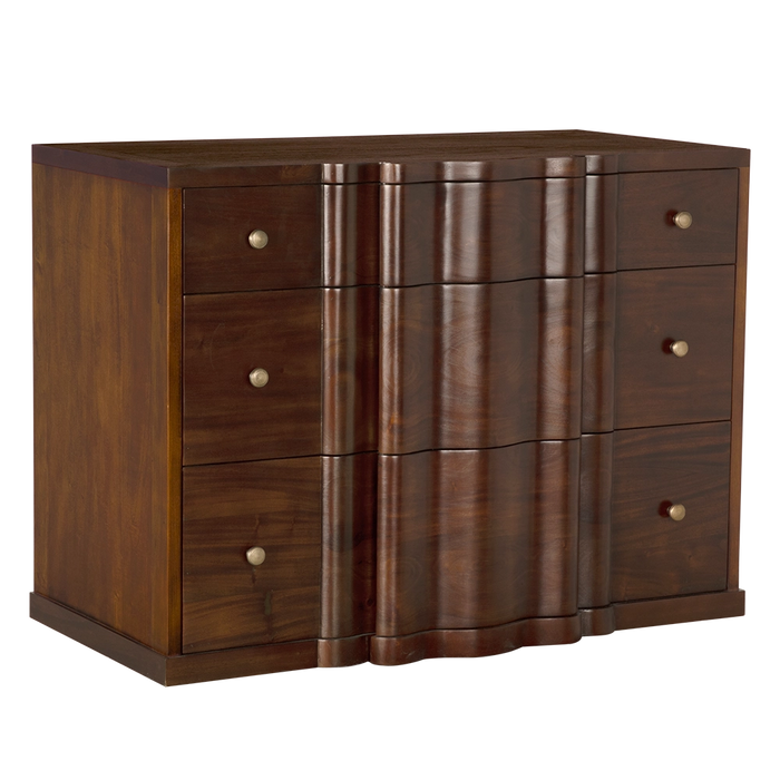 Noir Furniture - Kiss Dresser in Hand Rubbed Brown - GDRE253HBR - GreatFurnitureDeal