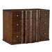 Noir Furniture - Kiss Dresser in Hand Rubbed Brown - GDRE253HBR - GreatFurnitureDeal