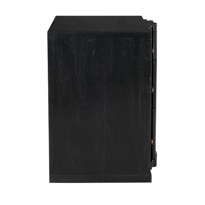 Noir Furniture - Kiss Dresser in Hand Rubbed Black - GDRE253HB - GreatFurnitureDeal