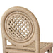 Worlds Away - Gentry Round Back Rattan Wrapped Dining Chair - GENTRY - GreatFurnitureDeal