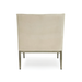 Zentique - White Velvet Arm Chair - GH011-VW - GreatFurnitureDeal