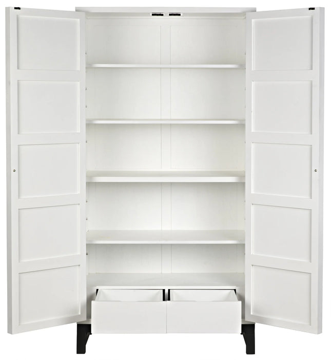 NOIR Furniture - Small Maharadscha Hutch, Solid White - GHUT118SW-S