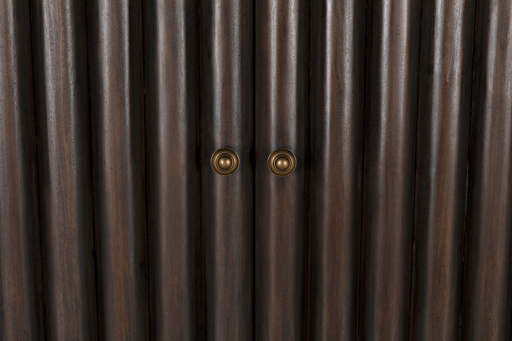 Noir Furniture - Amunet Hutch in Pale Rubbed with Light Brown - GHUT150PR - GreatFurnitureDeal