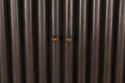 Noir Furniture - Amunet Hutch in Pale Rubbed with Light Brown - GHUT150PR - GreatFurnitureDeal