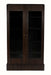 Noir Furniture - Noho Hutch in Hand Rubbed Black with Light Brown - GHUT151HB - GreatFurnitureDeal
