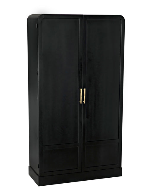 Noir Furniture - Tresor Hutch in Matte Black - GHUT152MTB - GreatFurnitureDeal