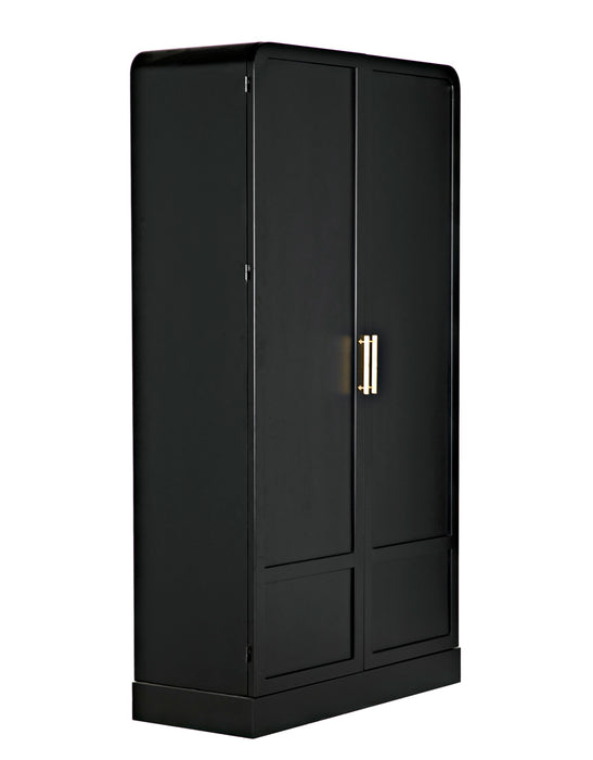 Noir Furniture - Tresor Hutch in Matte Black - GHUT152MTB - GreatFurnitureDeal
