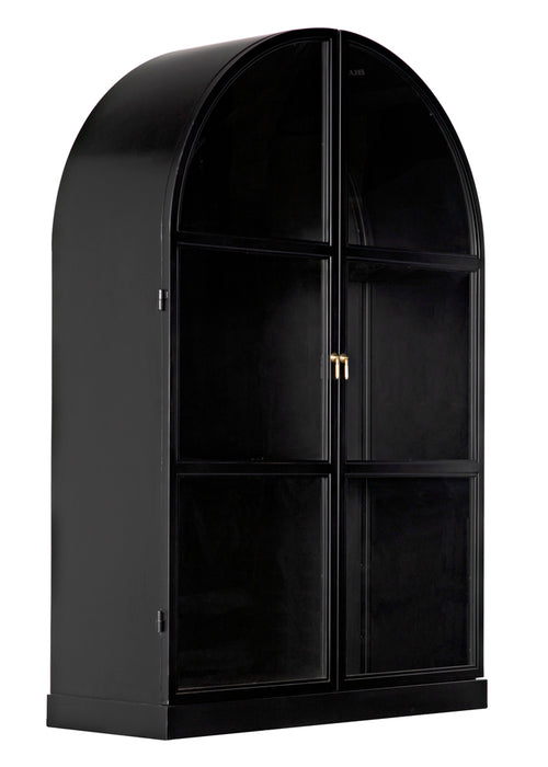 Noir Furniture - Yoke Hutch in Matte Black - GHUT154MTB - GreatFurnitureDeal