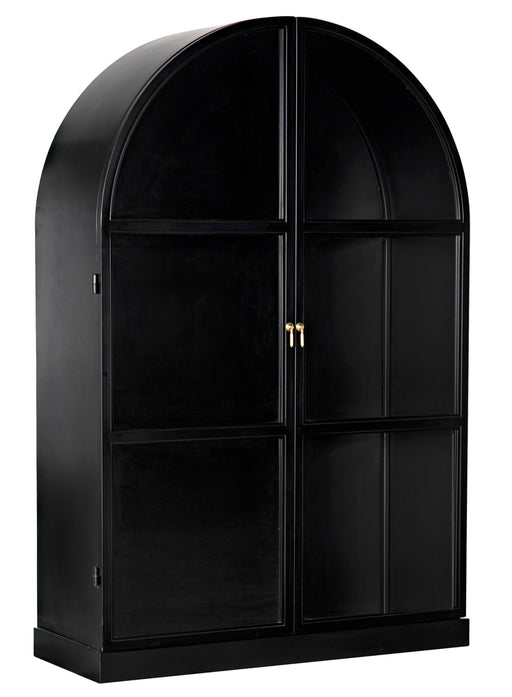 Noir Furniture - Yoke Hutch in Matte Black - GHUT154MTB - GreatFurnitureDeal