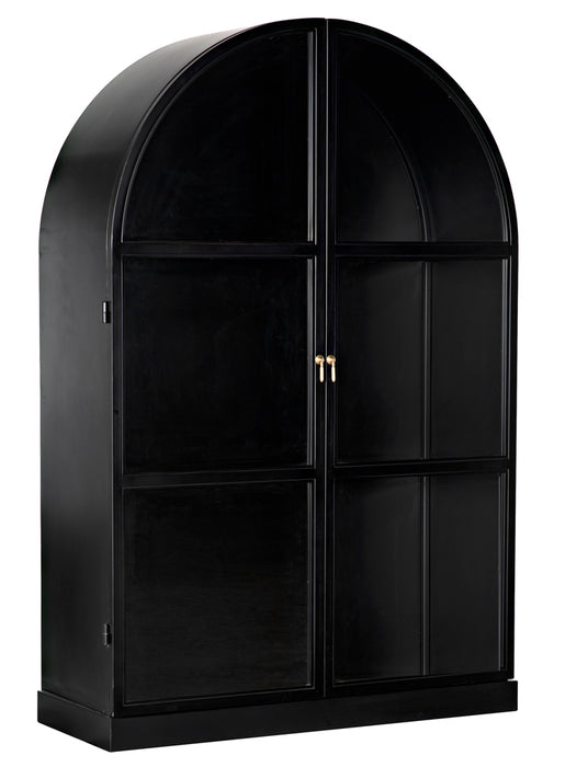 Noir Furniture - Yoke Hutch in Matte Black - GHUT154MTB - GreatFurnitureDeal