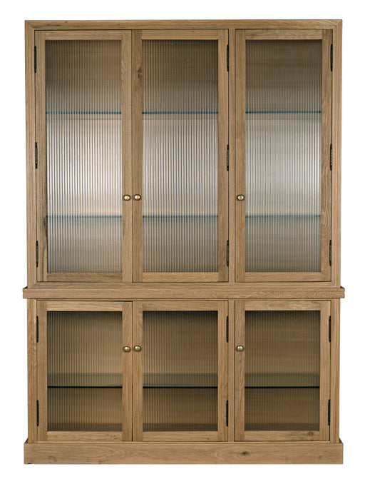 Noir Furniture - Chester Hutch in Natural - GHUT159WO - GreatFurnitureDeal