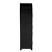 Noir Furniture - Haring Hutch in Hand Rubbed Black - GHUT162HB - GreatFurnitureDeal