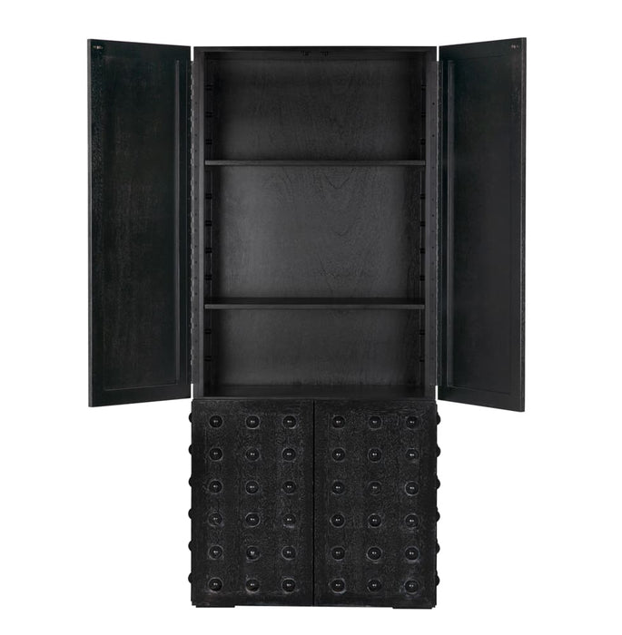 Noir Furniture - Didier Hutch in Black Walnut - GHUT165BKW - GreatFurnitureDeal