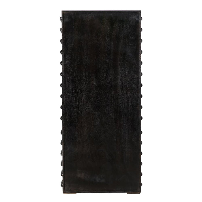 Noir Furniture - Didier Hutch in Black Walnut - GHUT165BKW - GreatFurnitureDeal