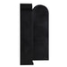 Noir Furniture - New Tyrol Hutch, Left in Matte Black - GHUT166MTB-L - GreatFurnitureDeal
