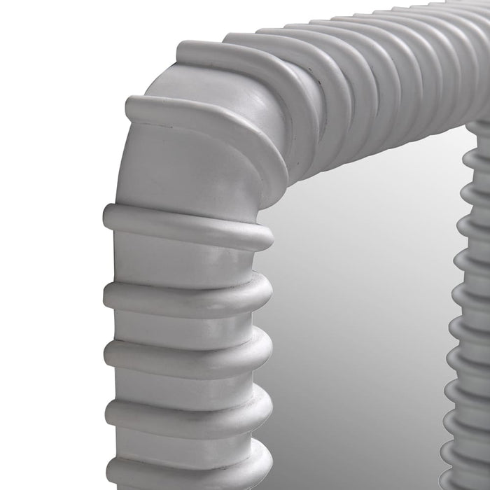 Noir Furniture - Toshi Mirror in Solid White - GMIR148SW - GreatFurnitureDeal