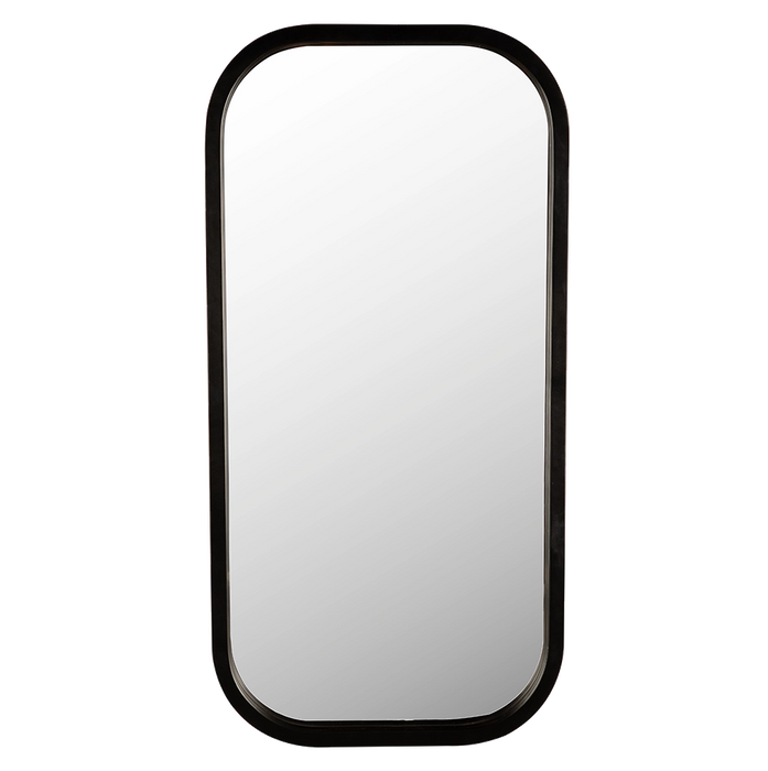 Noir Furniture - Gorky Mirror II in Matte Black - GMIR170MTB - GreatFurnitureDeal