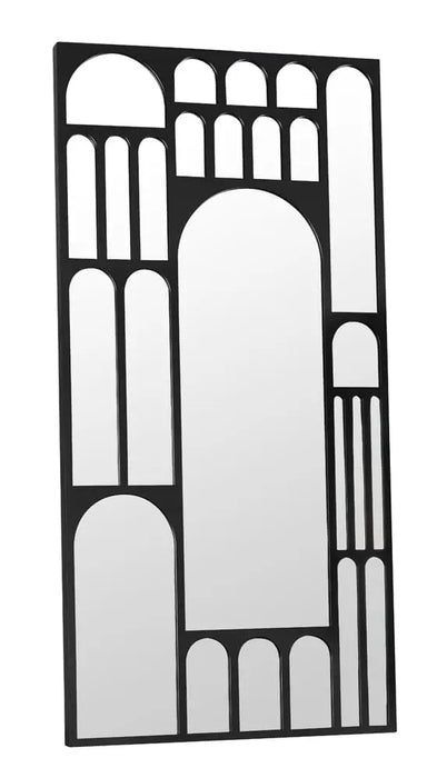Noir Furniture - Doorway Mirror in Matte Black - GMIR173MTB - GreatFurnitureDeal