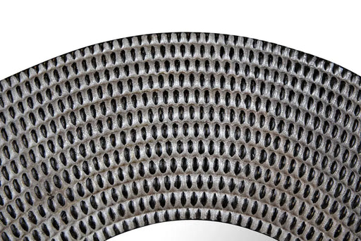 Noir Furniture - Coco Mirror in Ebony Walnut and White - GMIR176 - GreatFurnitureDeal