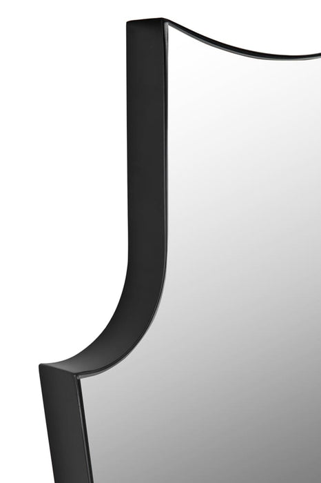Noir Furniture - Konstance Mirror in Matte Black - GMIR185MTB - GreatFurnitureDeal