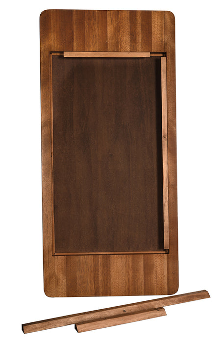 Noir Furniture - Franklin Mirror C in Dark Walnut - GMIR186DW - GreatFurnitureDeal