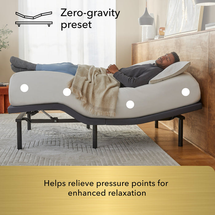 Serta Mattress - Baselogic® Gold Split Head Cal King Adjustable Base - BASELOGIC-SPLIT HEAD CAL KING - GreatFurnitureDeal
