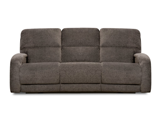 Southern Motion - Fandango Double Reclining Power Headrest Sofa w-2 Pillows in Gray - 884-62P - GreatFurnitureDeal