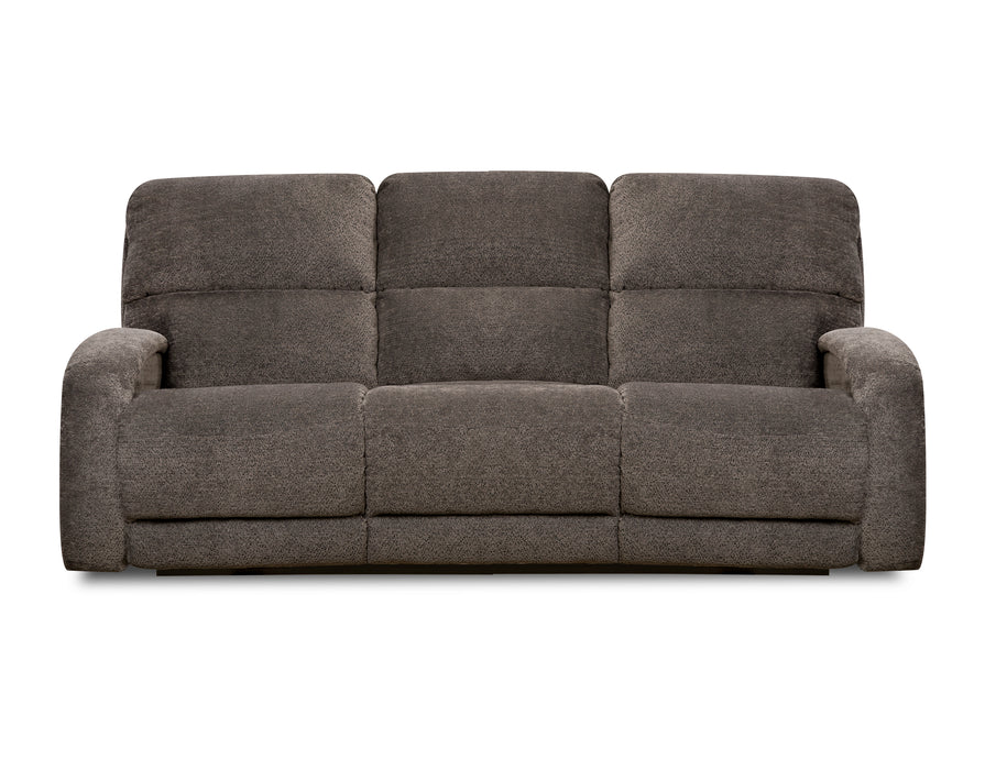 Southern Motion - Fandango Double Reclining Sofa w-2 Pillows in Gray - 884-32 - GreatFurnitureDeal