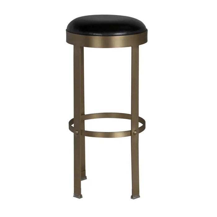 NOIR Furniture - Prince 31" Bar Stool, Antique Brass - GSTOOL146MB-L - GreatFurnitureDeal