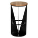 Noir Furniture - Nagoya Stool Bar Height in Matte Black - GSTOOL158MTB-L - GreatFurnitureDeal