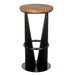 Noir Furniture - Nagoya Stool Bar Height in Matte Black - GSTOOL158MTB-L - GreatFurnitureDeal
