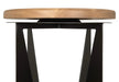 Noir Furniture - Nagoya Stool Bar Height in Matte Black - GSTOOL158MTB-L - GreatFurnitureDeal