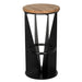 Noir Furniture - Nagoya Stool Bar Height in Matte Black - GSTOOL158MTB-L - GreatFurnitureDeal