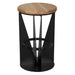 Noir Furniture - Nagoya Stool Counter Height in Matte Black - GSTOOL158MTB-S - GreatFurnitureDeal