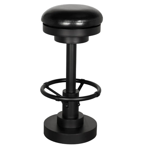 Noir Furniture - Brisbane Bar Stool Swivel in Matte Black - GSTOOL159-L - GreatFurnitureDeal