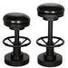 Noir Furniture - Brisbane Bar Stool Swivel in Matte Black - GSTOOL159-S - GreatFurnitureDeal