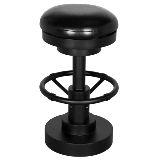 Noir Furniture - Brisbane Bar Stool Swivel in Matte Black - GSTOOL159-S - GreatFurnitureDeal