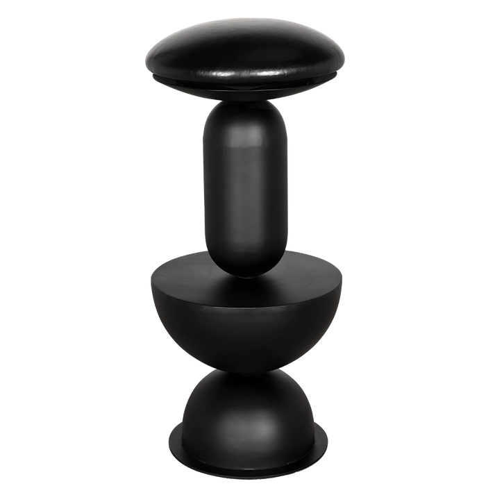 Noir Furniture - Perth 31" Bar Stool in Matte Black - GSTOOL160-L - GreatFurnitureDeal