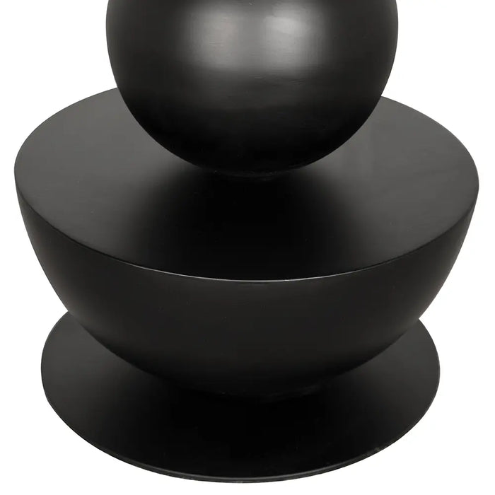 Noir Furniture - Perth 24" Counter Stool in Matte Black - GSTOOL160-S - GreatFurnitureDeal