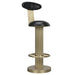 NOIR Furniture - Sedes Bar Stool, Steel with Brass Finish - GSTOOL235MB-L - GreatFurnitureDeal