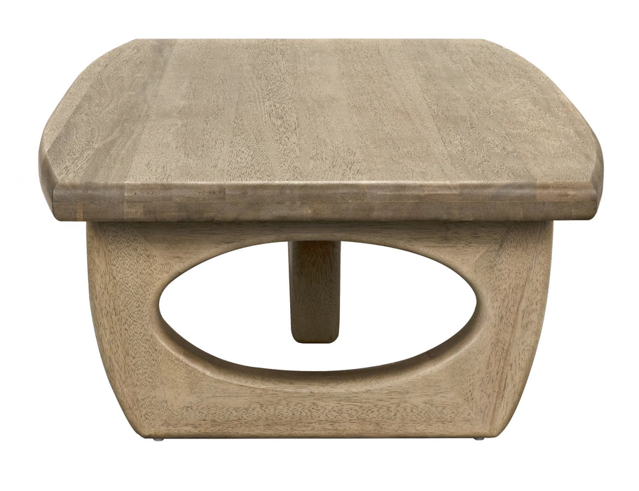 NOIR Furniture - Douglas Coffee Table, Bleached Walnut - GTAB1019BW - GreatFurnitureDeal