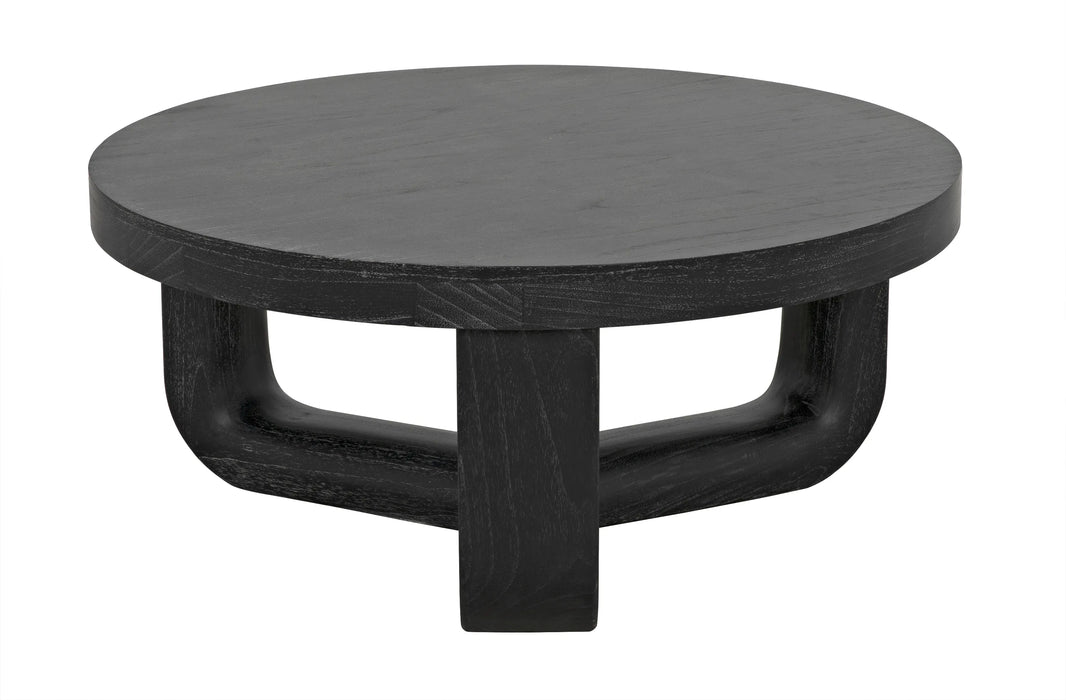 NOIR Furniture - Joel Coffee Table, Cinder Black - GTAB1042CB - GreatFurnitureDeal