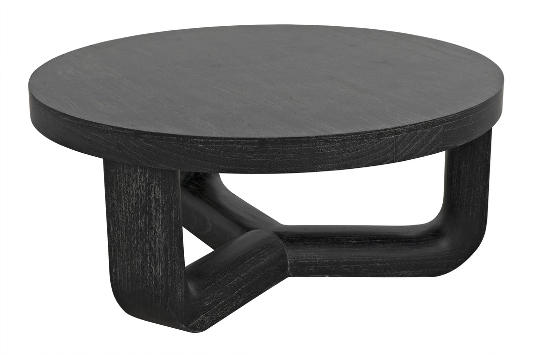 NOIR Furniture - Joel Coffee Table, Cinder Black - GTAB1042CB - GreatFurnitureDeal