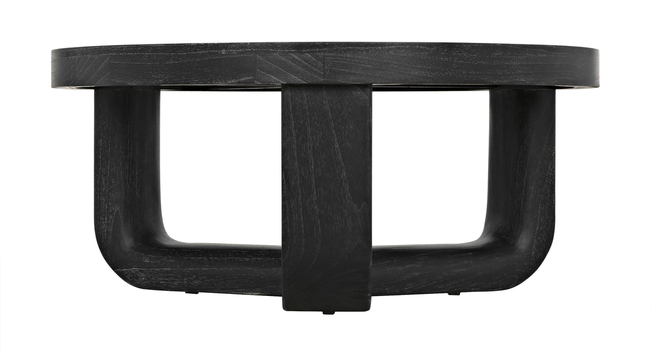NOIR Furniture - Joel Coffee Table, Cinder Black - GTAB1042CB