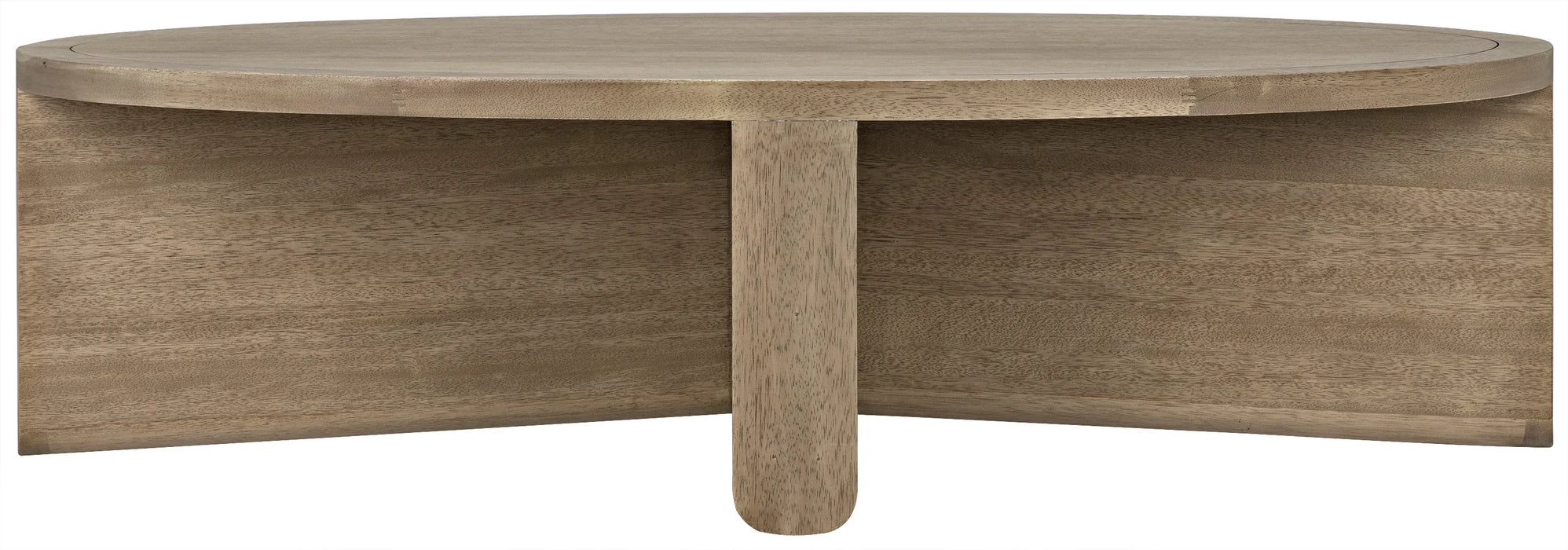 NOIR Furniture - Bast Coffee Table, Washed Walnut - GTAB1056WAW